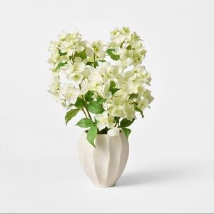 New Cream Hydrangea Arrangement w/ vase by Threshold™ designed with Studio McGee